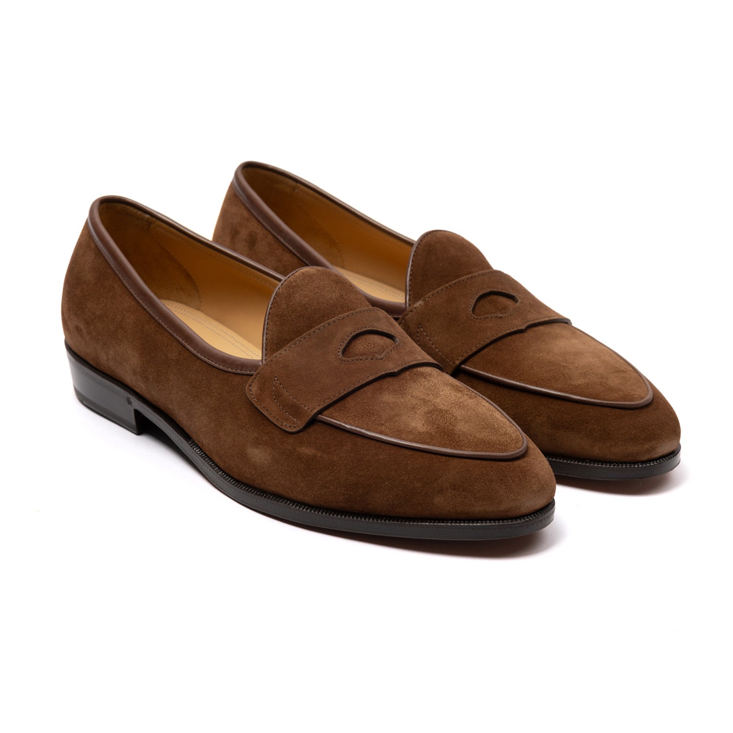 Baudoin & Lange x MJ: Loafer "Fleurus Grand Penny" in Calfskin - handmade